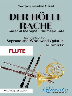 cover image of Der Holle Rache--Soprano and Woodwind Quintet (Flute)